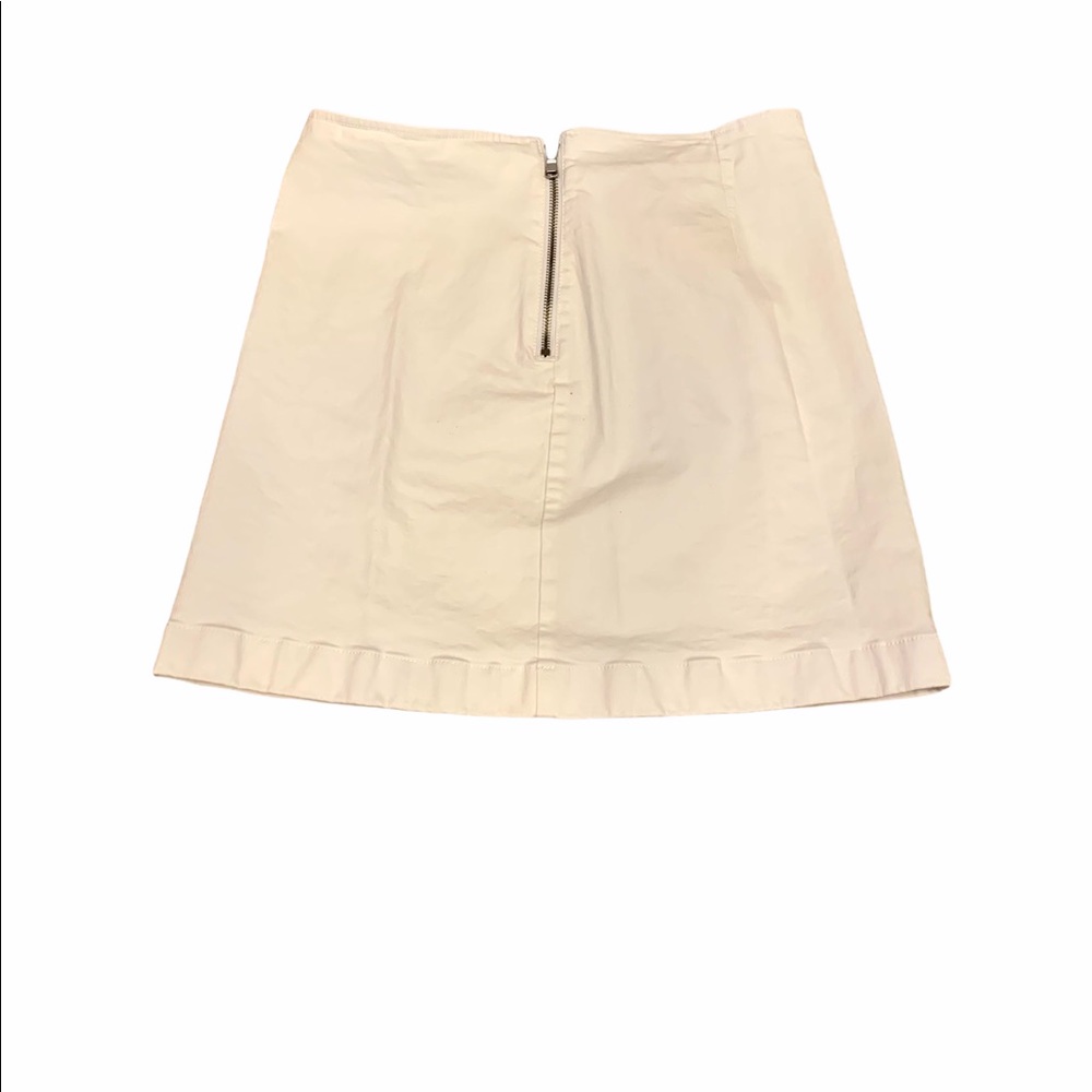 Ann Taylor white a-line skirt. Size 4. - Picture 4 of 5